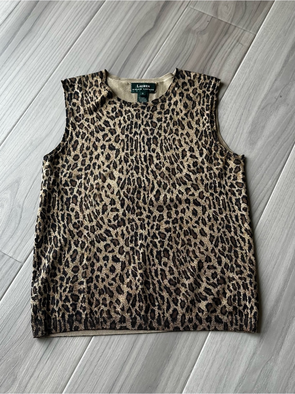 Ralph Lauren Silk Blend Sweater Shell
